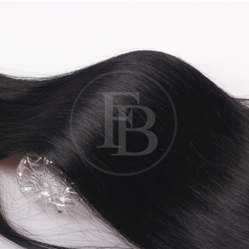 #1 Jet Black Clip Hair Extensions 