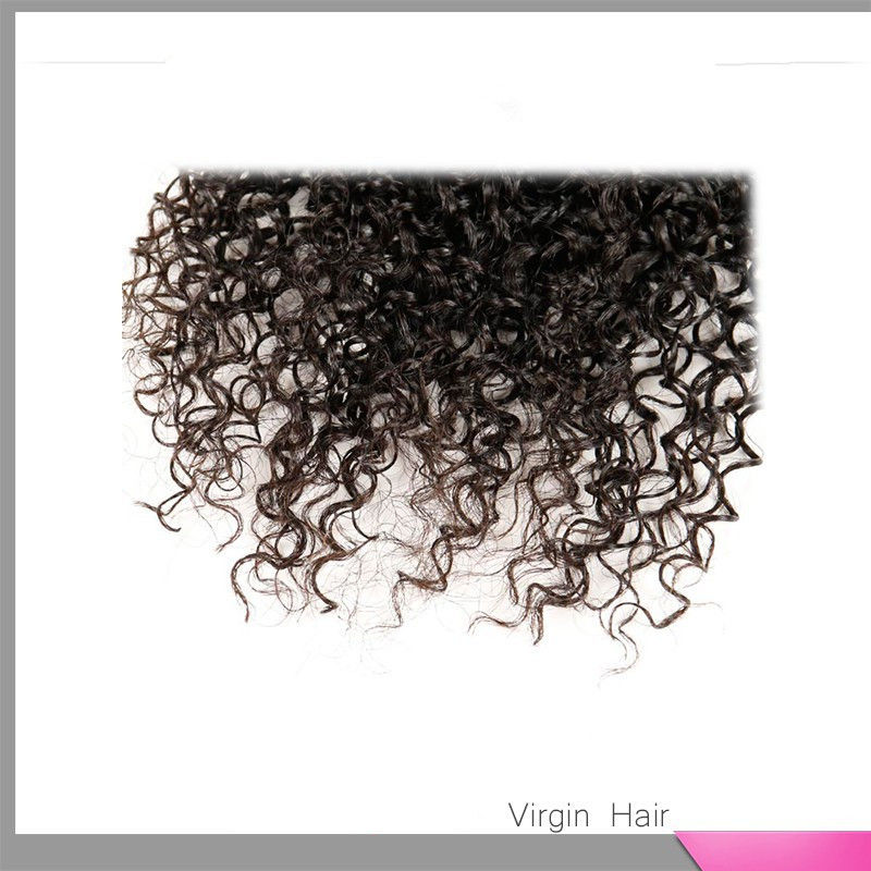 Kinky Curl Human Hair Weave Unprocessed Virgin Hair