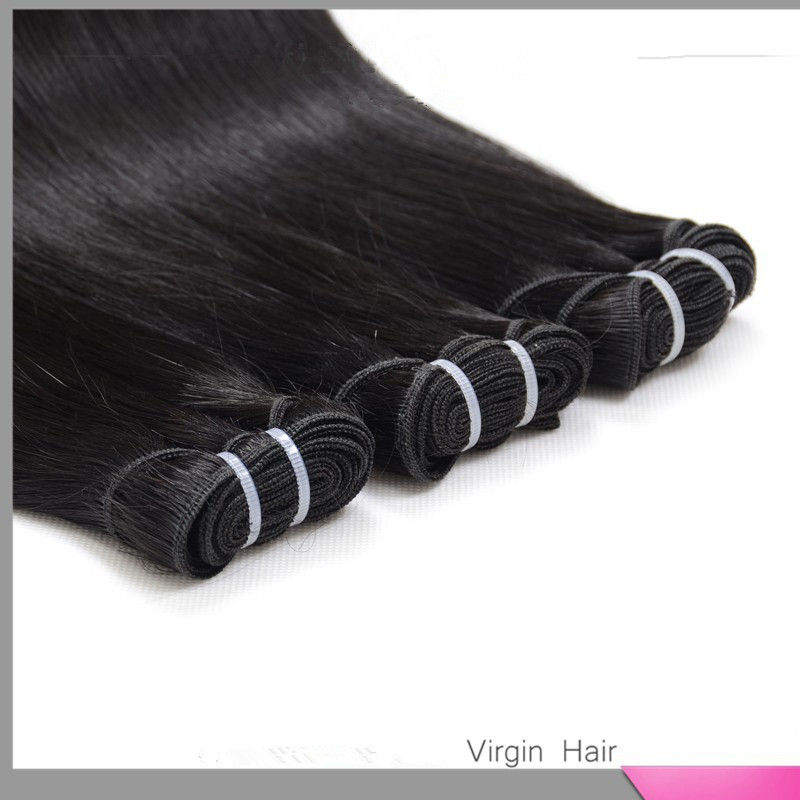 Straight Human Hair Weave Unprocessed  Virgin Hair