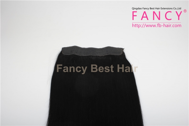 Jet Black Hair Extensions  #1 Halo Hair Extensions