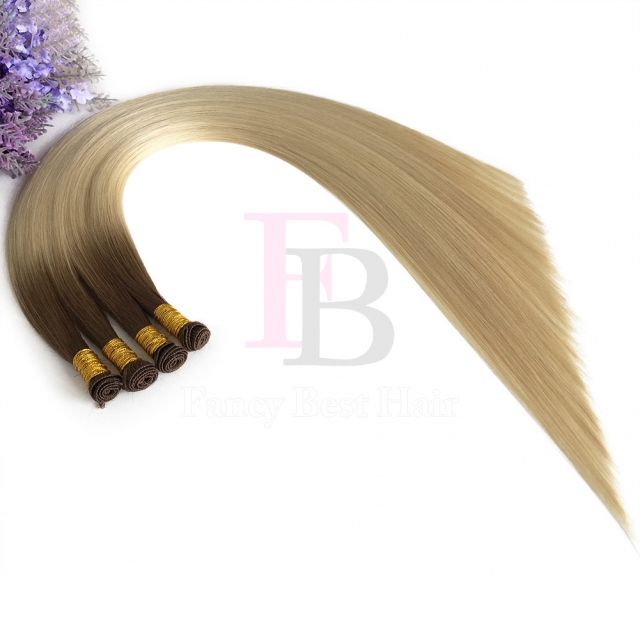#T8-60 Ombre Hand Tied Weft