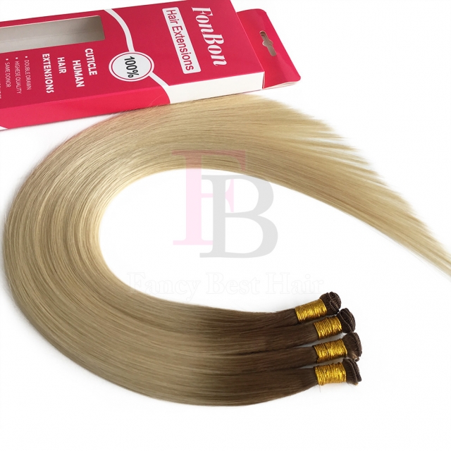 #T8-60 Ombre Hand Tied Weft