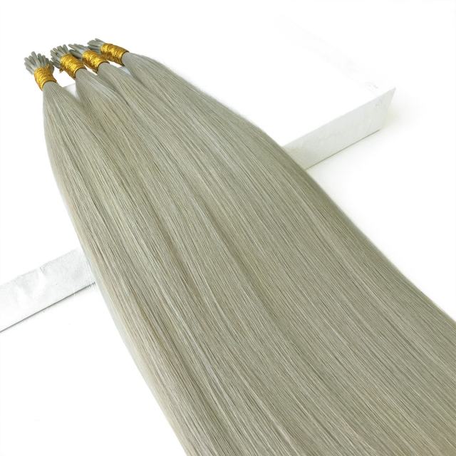 #grey FancyBestHair Blonde Stick tip Hair