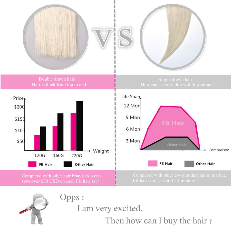 Clips for Hair Extensions