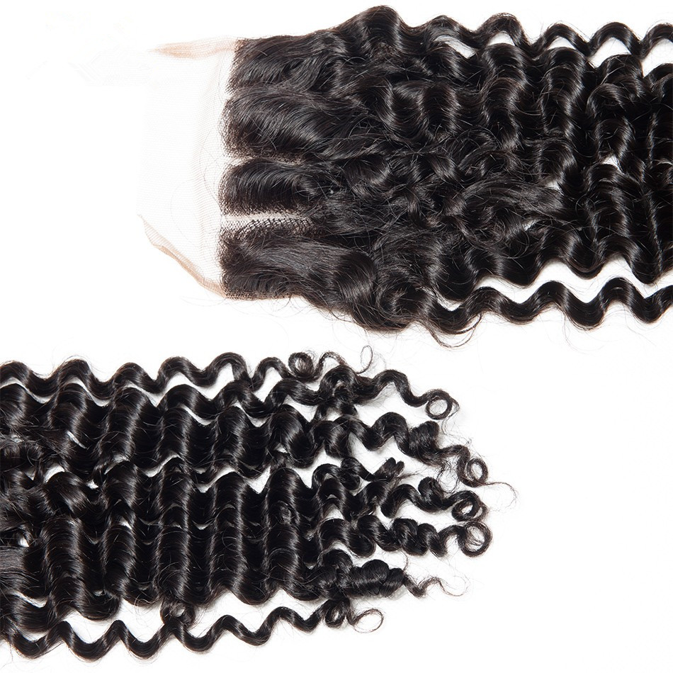 Deep Wave Hair 5X5 Swiss Lace Closure