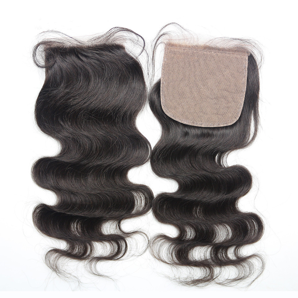 Straight Hair 4X4 Silk Base Lace Closure