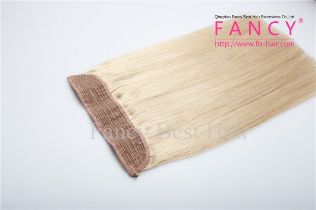 Ash Blonde #18 Halo Hair Extensions