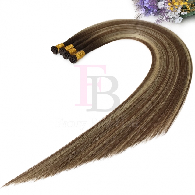 #T4-8/60 Rooted Balayage Hand Tied Weft