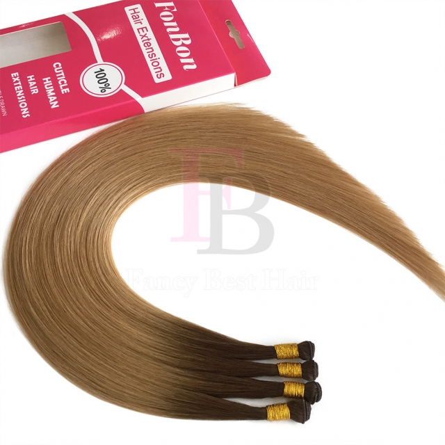 #T4-27 Ombre Hand Tied Weft
