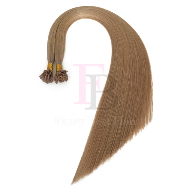 #18 Ash Blonde Flat Tip Hair