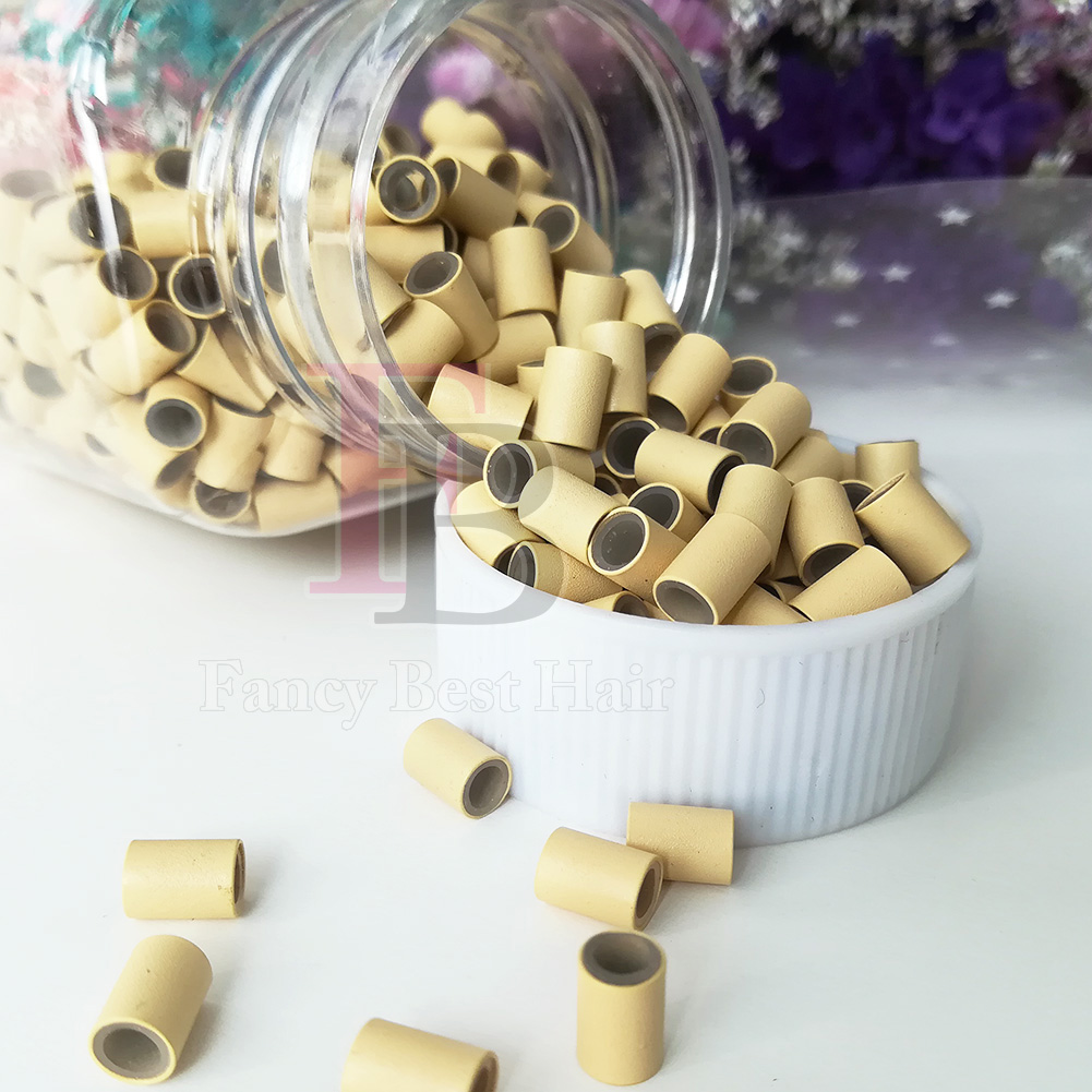 4.5*3.3*6.0mm, Silicone inserted Copper Beads, 1000pcs/box