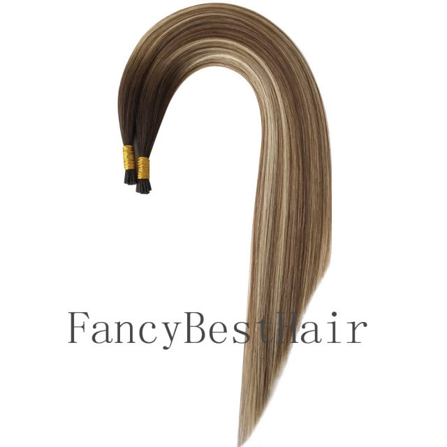 #T4-8/60 FancyBestHair Rooted Balayage Stick tip Hair