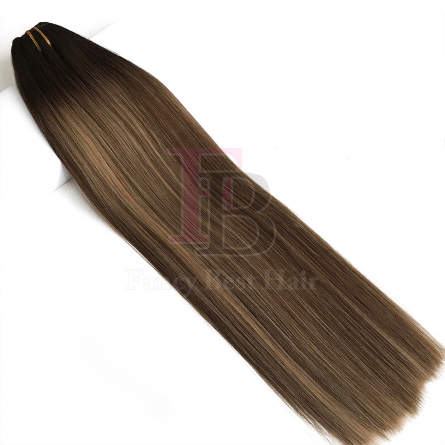 #T2-4-27 Rooted Balayage Clip Hair Extensions