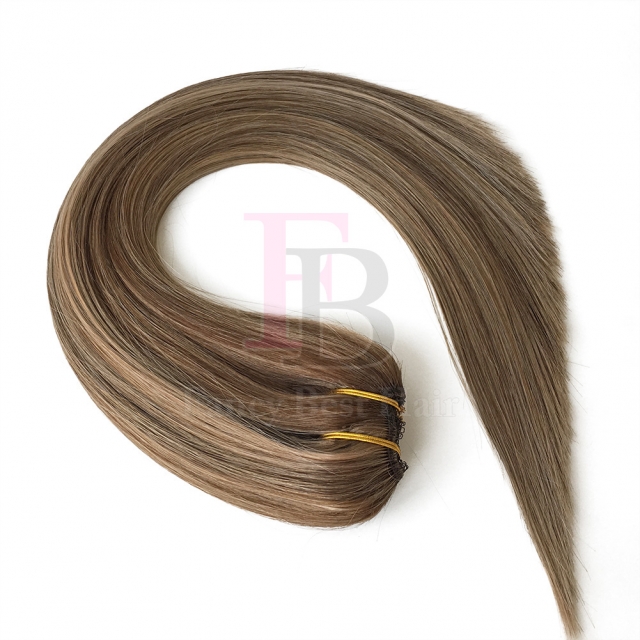 #P4/27 Piano Clip Hair Extensions