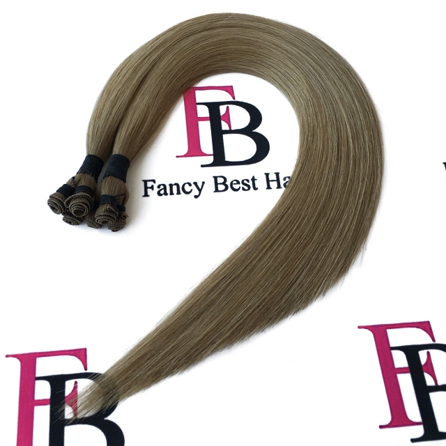 #T8A-8a/613 Rooted Balayage  Hand Tied Weft