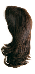 MT11-4 14.5" Natural Straight Hair Wig