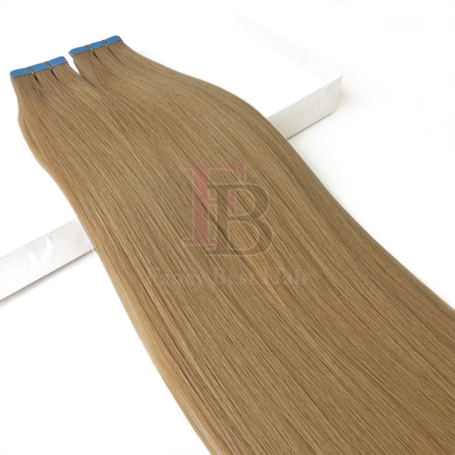 #16 Ash Blonde tape in extensions