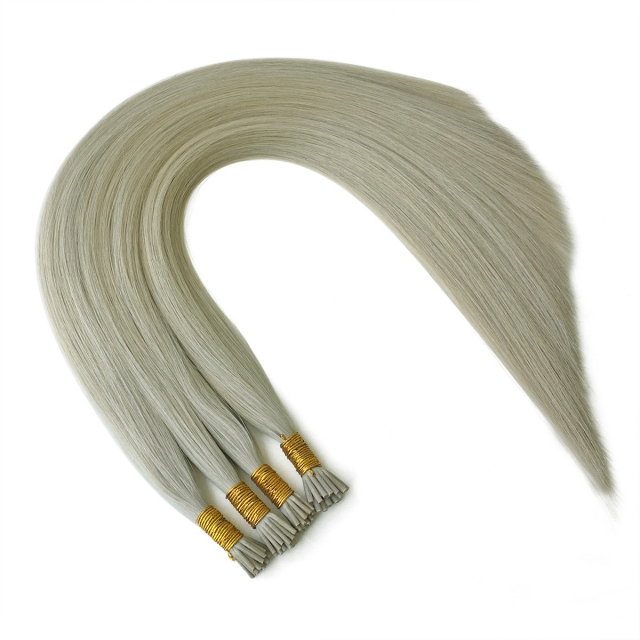 #grey FancyBestHair Blonde Stick tip Hair