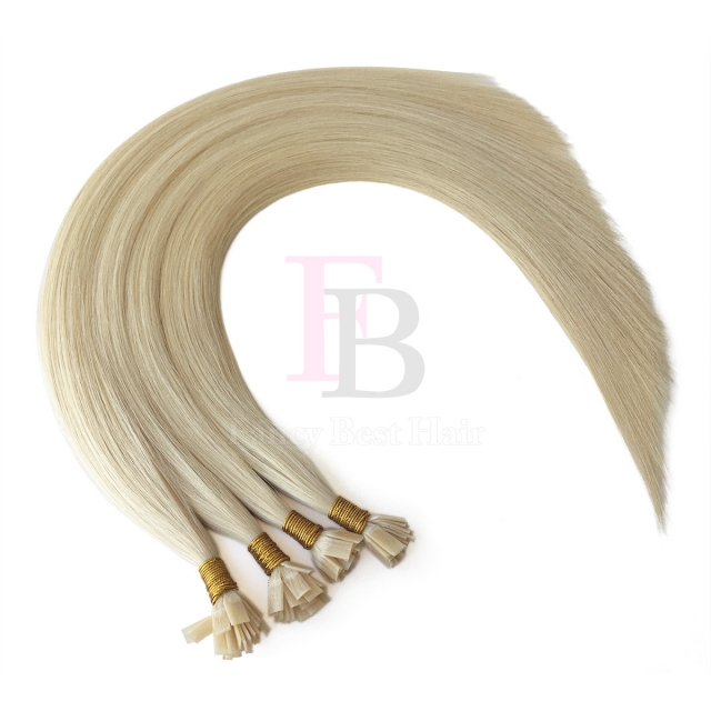 #22 Platinum Blonde Flat Tip Hair