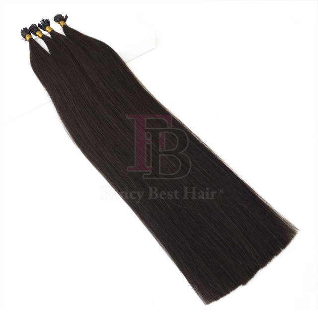 #3 Chocolate Brown Flat Tip Hair