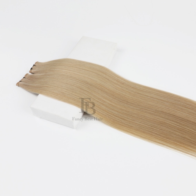 #M18/60 Mixed Color Machine Weft Hair
